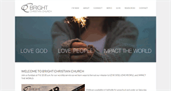 Desktop Screenshot of brightchristian.org